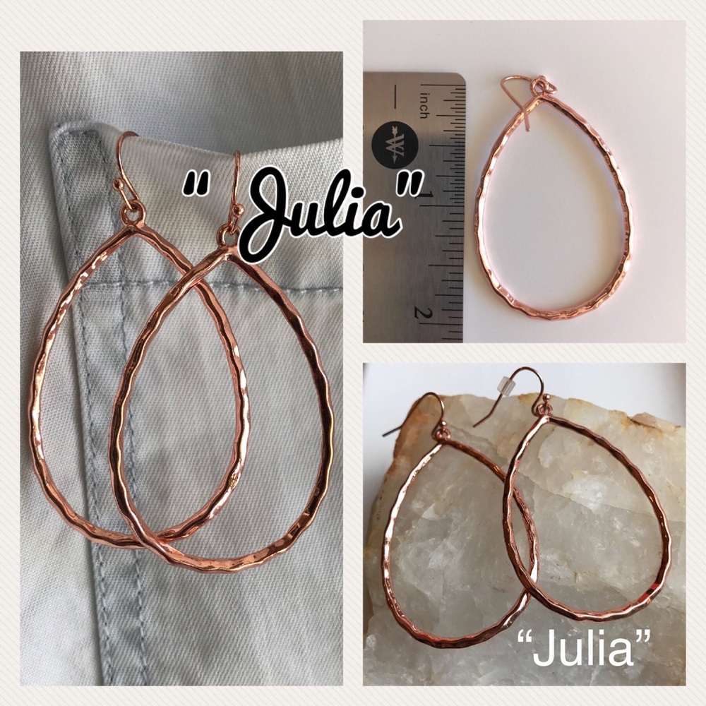 Premier design “Julia” earrings rose gold